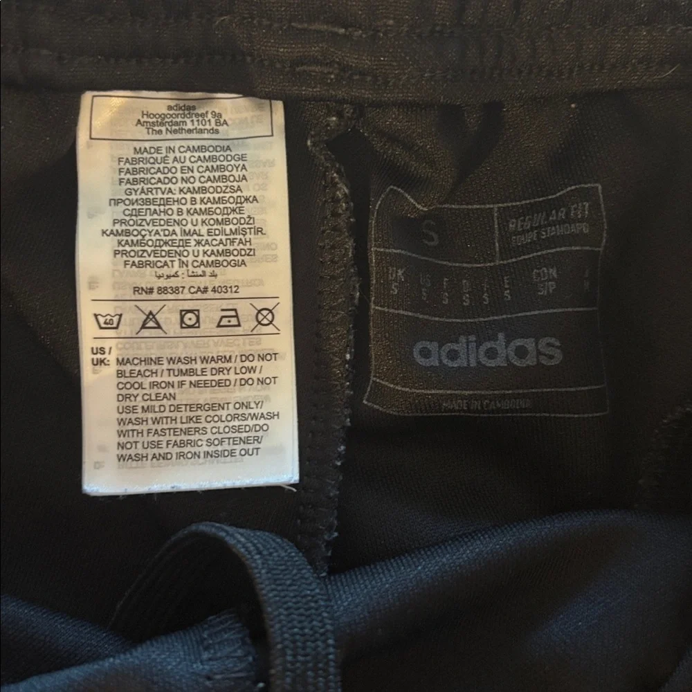 Adidas Tiro ‘24 Black Joggers with Gray Accents